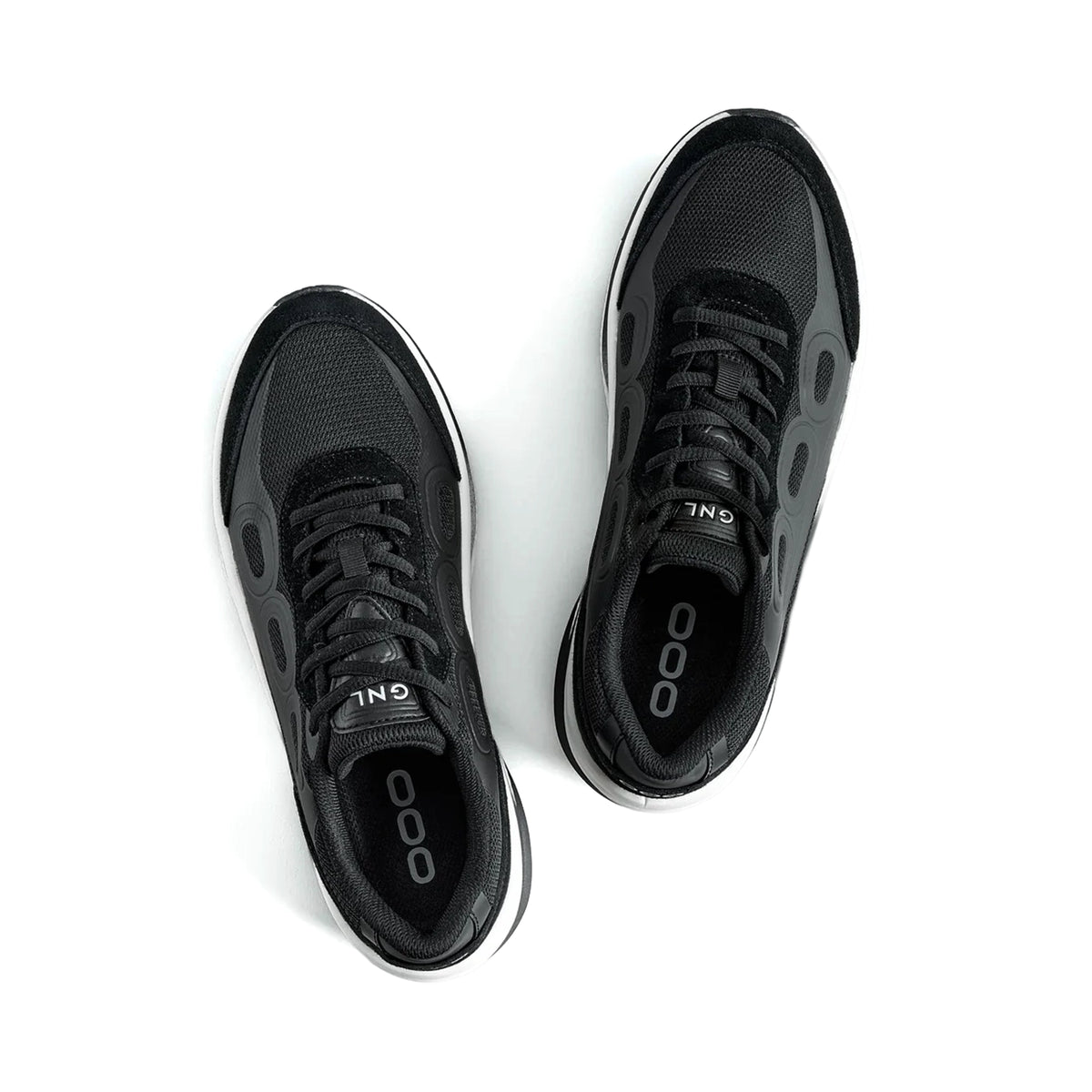 Glide'N Lock Track Walk - Black - Sole Therapy