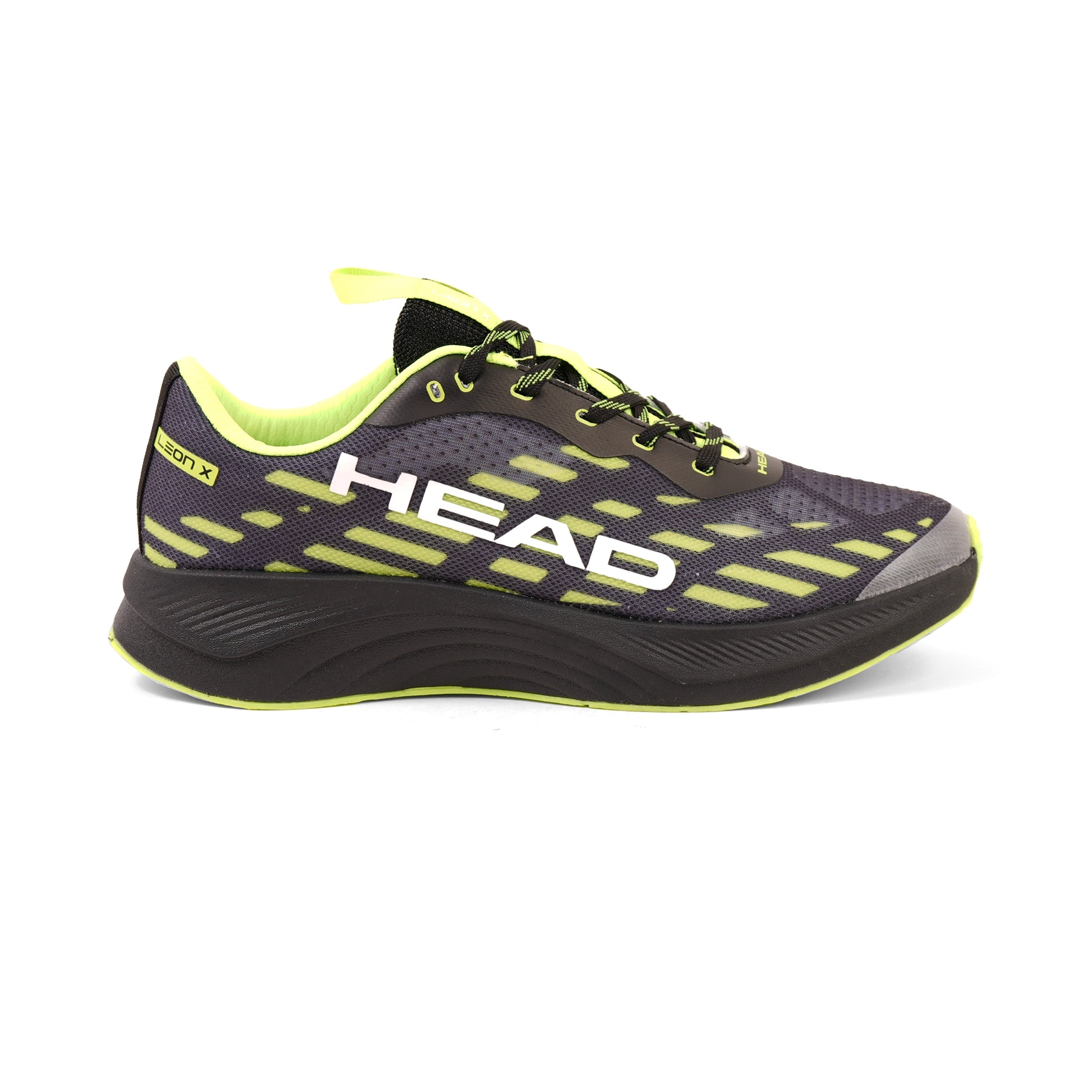 HEAD MENS SPORTS SHOES - BLACK/GREEN - Sole Therapy