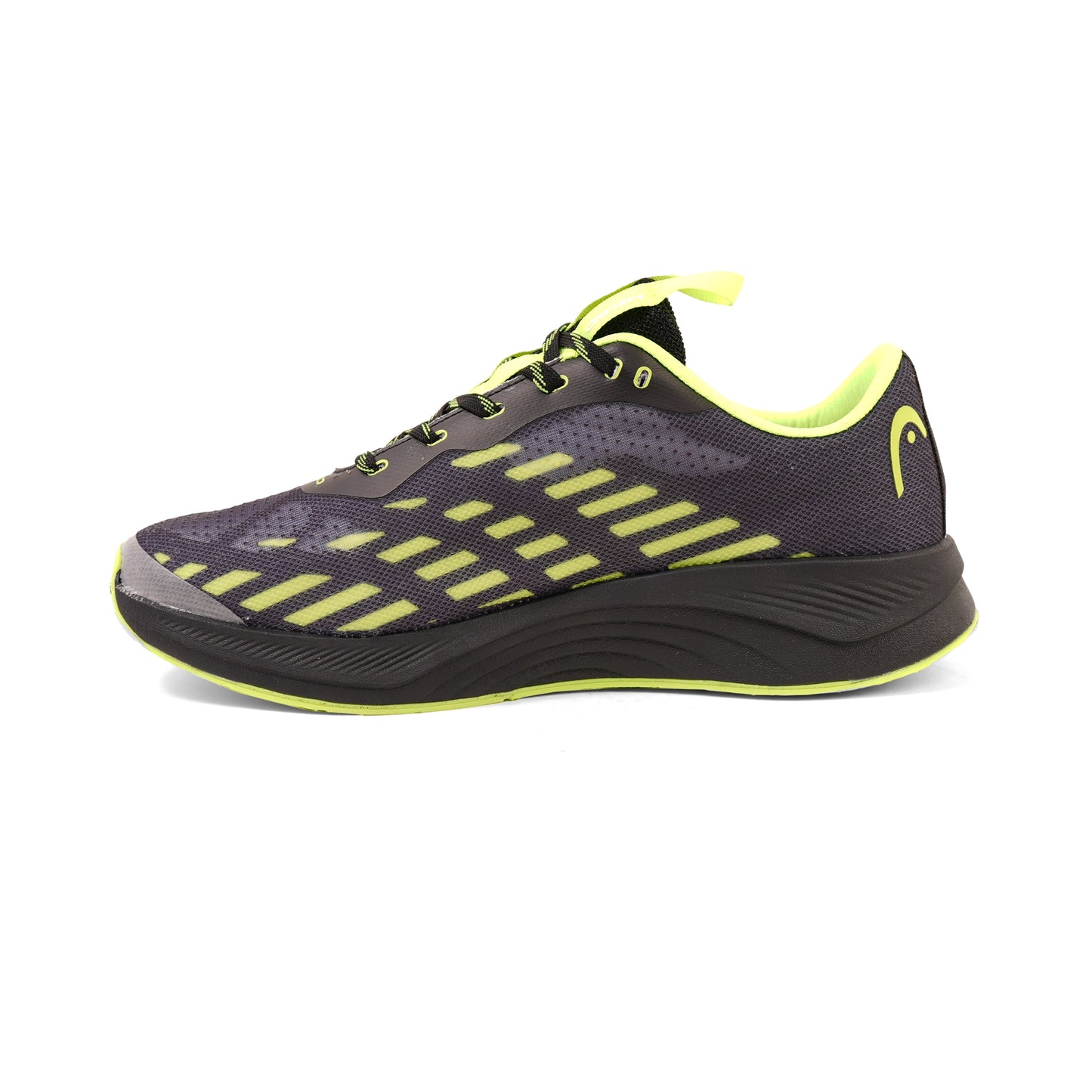 HEAD MENS SPORTS SHOES - BLACK/GREEN - Sole Therapy