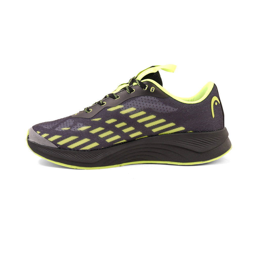 HEAD MENS SPORTS SHOES - BLACK/GREEN - Sole Therapy