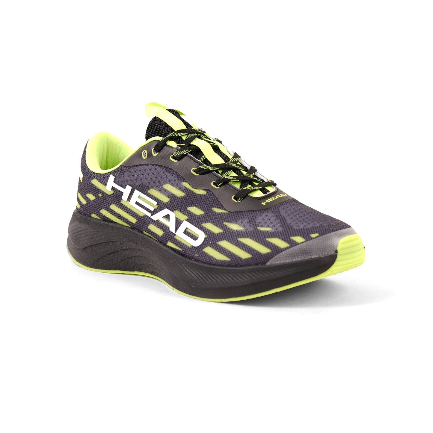 HEAD MENS SPORTS SHOES - BLACK/GREEN - Sole Therapy