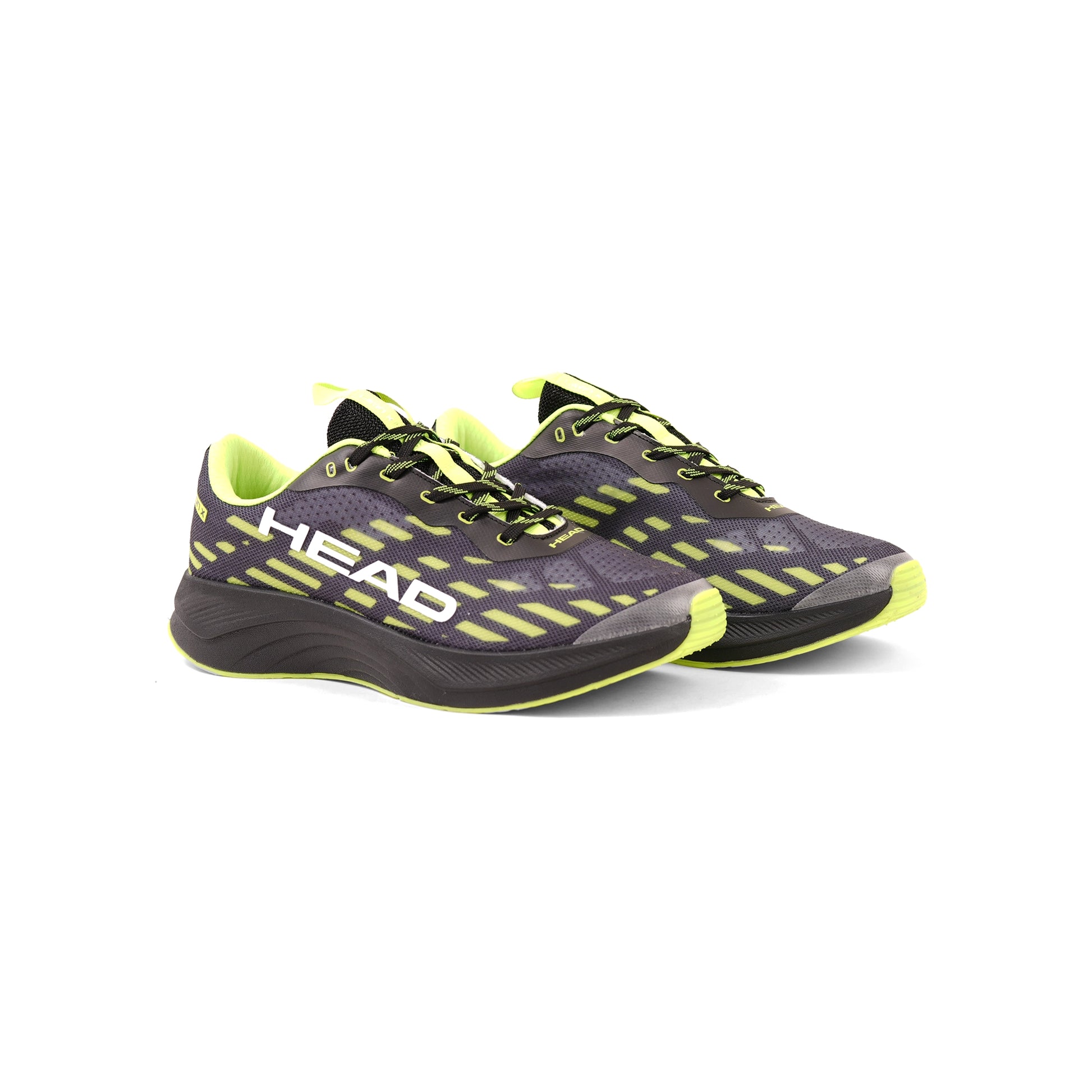 HEAD MENS SPORTS SHOES - BLACK/GREEN - Sole Therapy