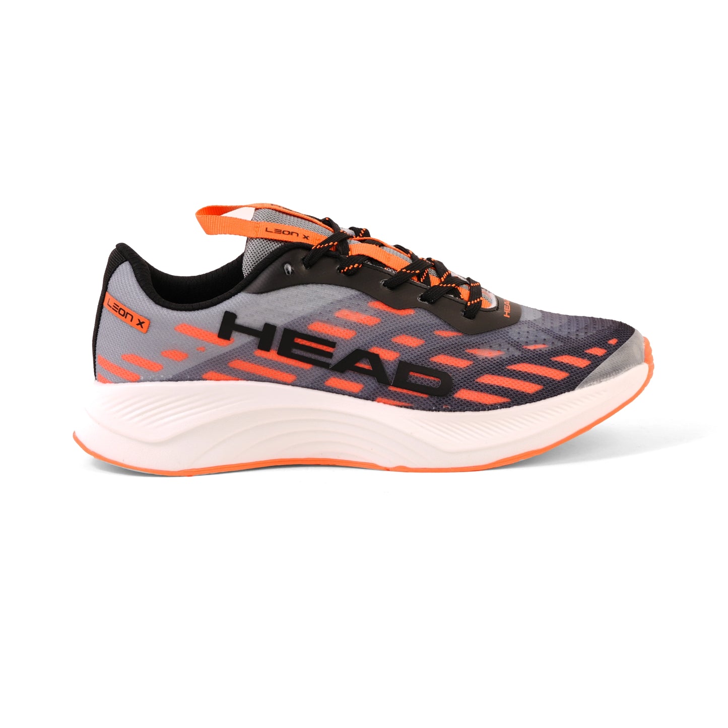 HEAD MENS SPORTS SHOES - BLACK/ORANGE - Sole Therapy