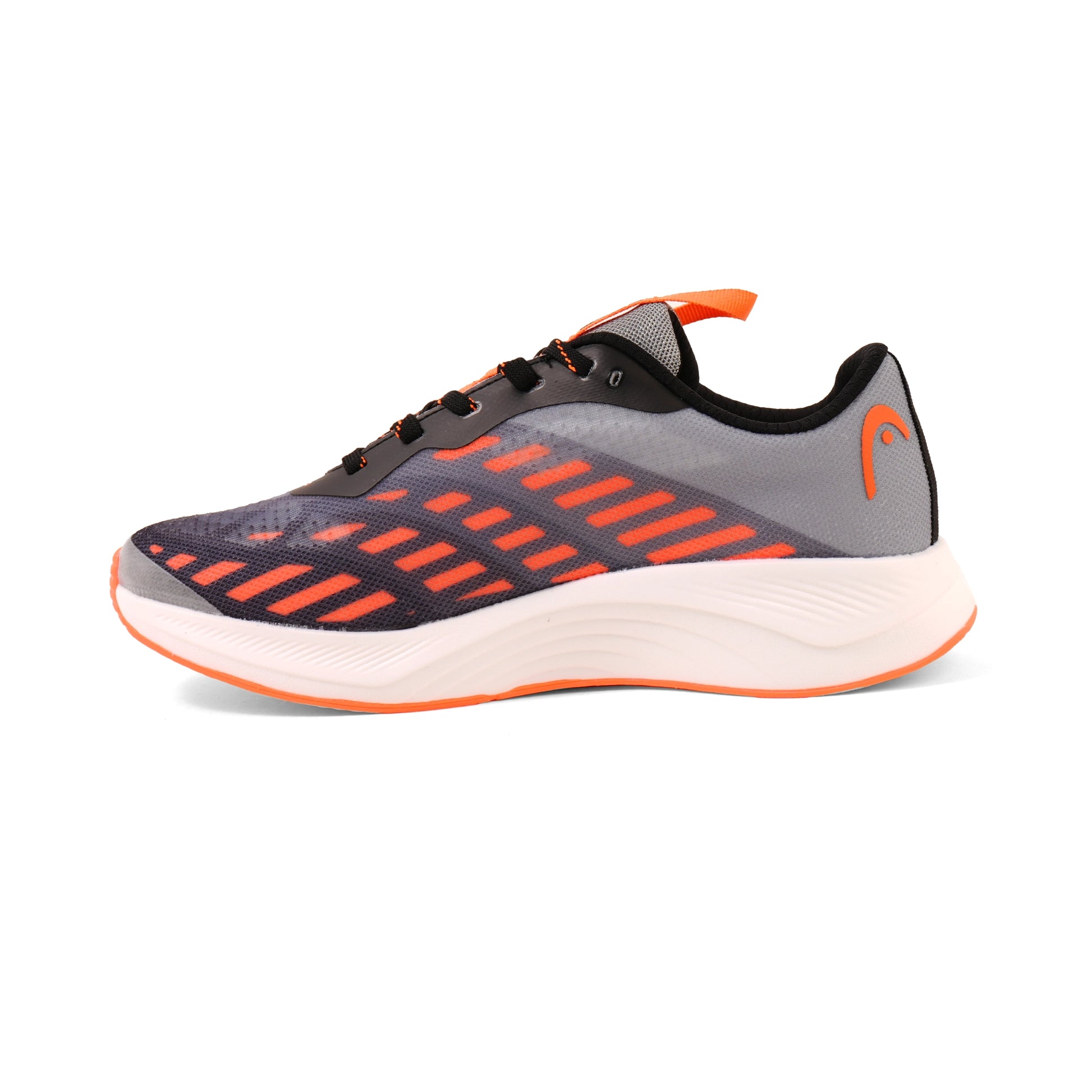 HEAD MENS SPORTS SHOES - BLACK/ORANGE - Sole Therapy