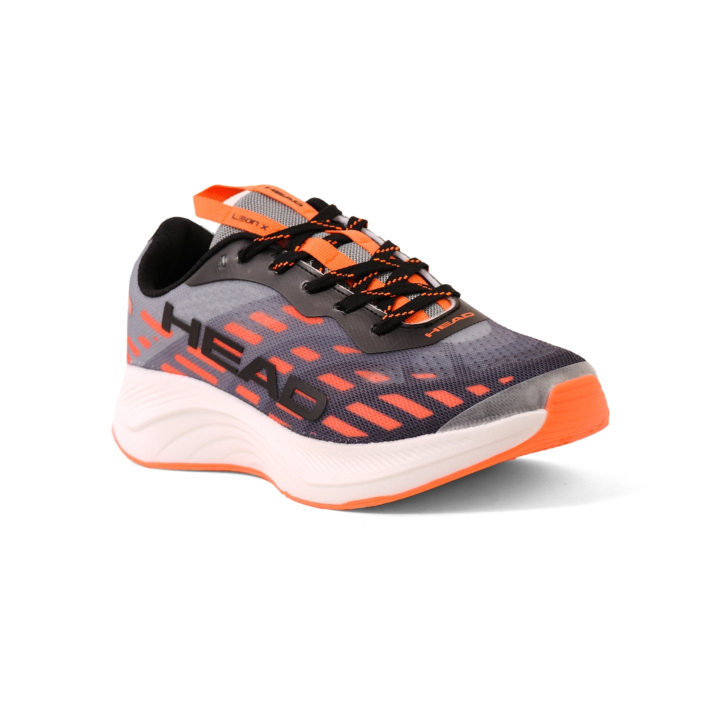 HEAD MENS SPORTS SHOES - BLACK/ORANGE - Sole Therapy