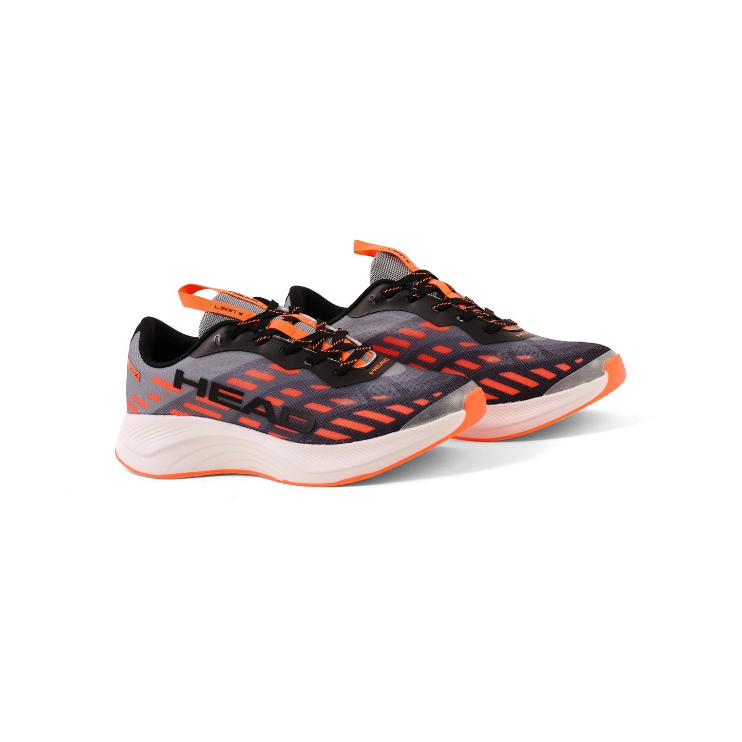 HEAD MENS SPORTS SHOES - BLACK/ORANGE - Sole Therapy