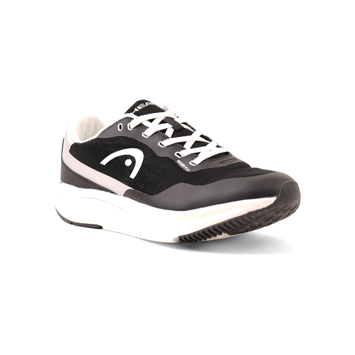 HEAD MENS SPORTS SHOES - BLACK/WHITE - Sole Therapy