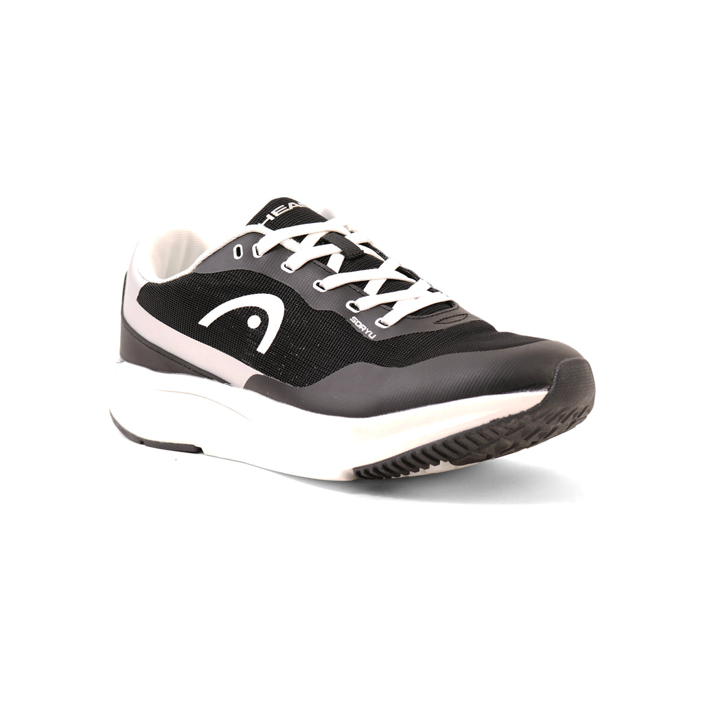 HEAD MENS SPORTS SHOES - BLACK/WHITE - Sole Therapy