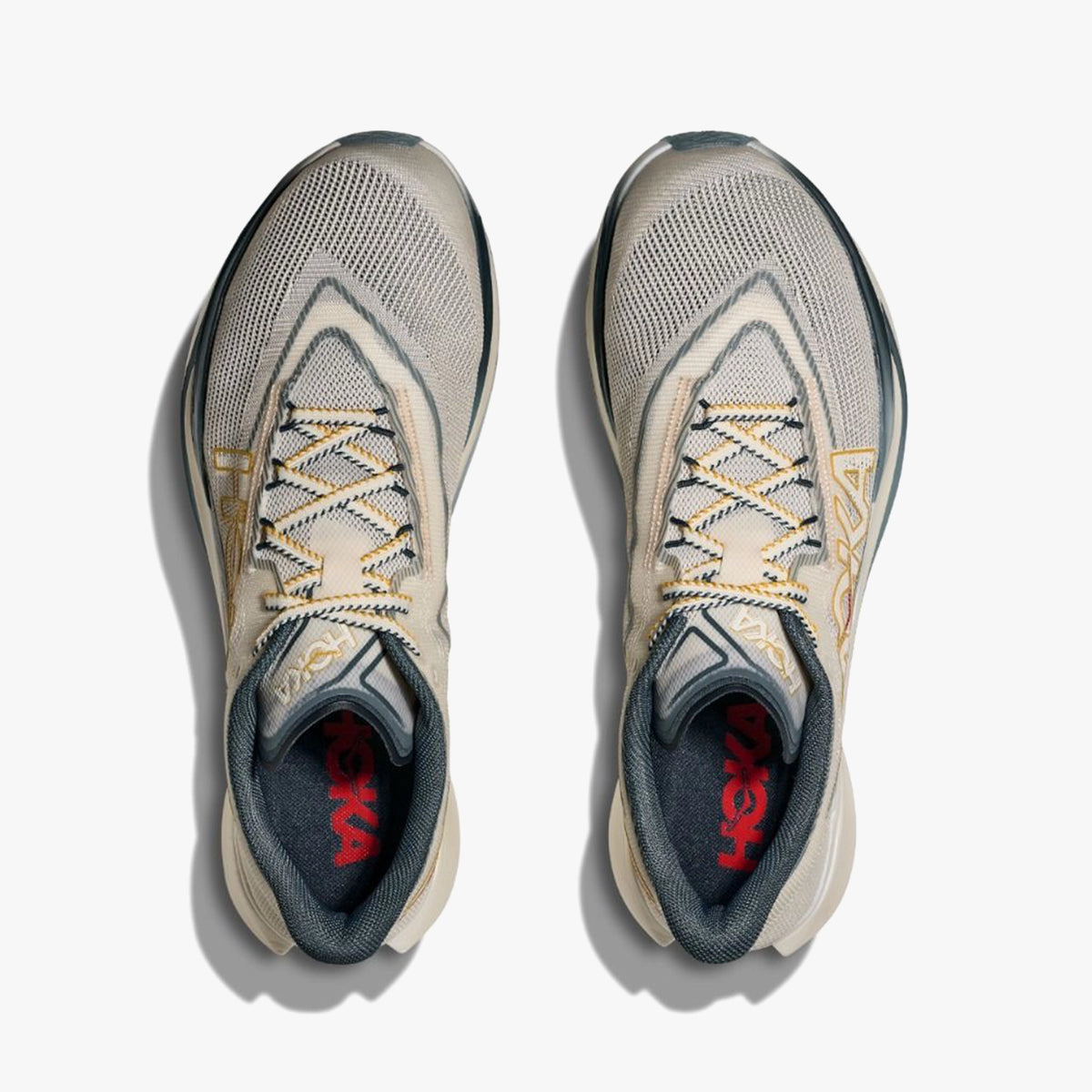 HOKA CIELO X1 3.0 UNISEX SHOESALABASTER / YELLOW GOLD - Sole Therapy