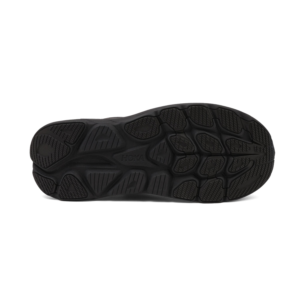 HOKA MEN'S RUNNING SHOES CLIFTON 9 BLACK/BLACK - Sole Therapy