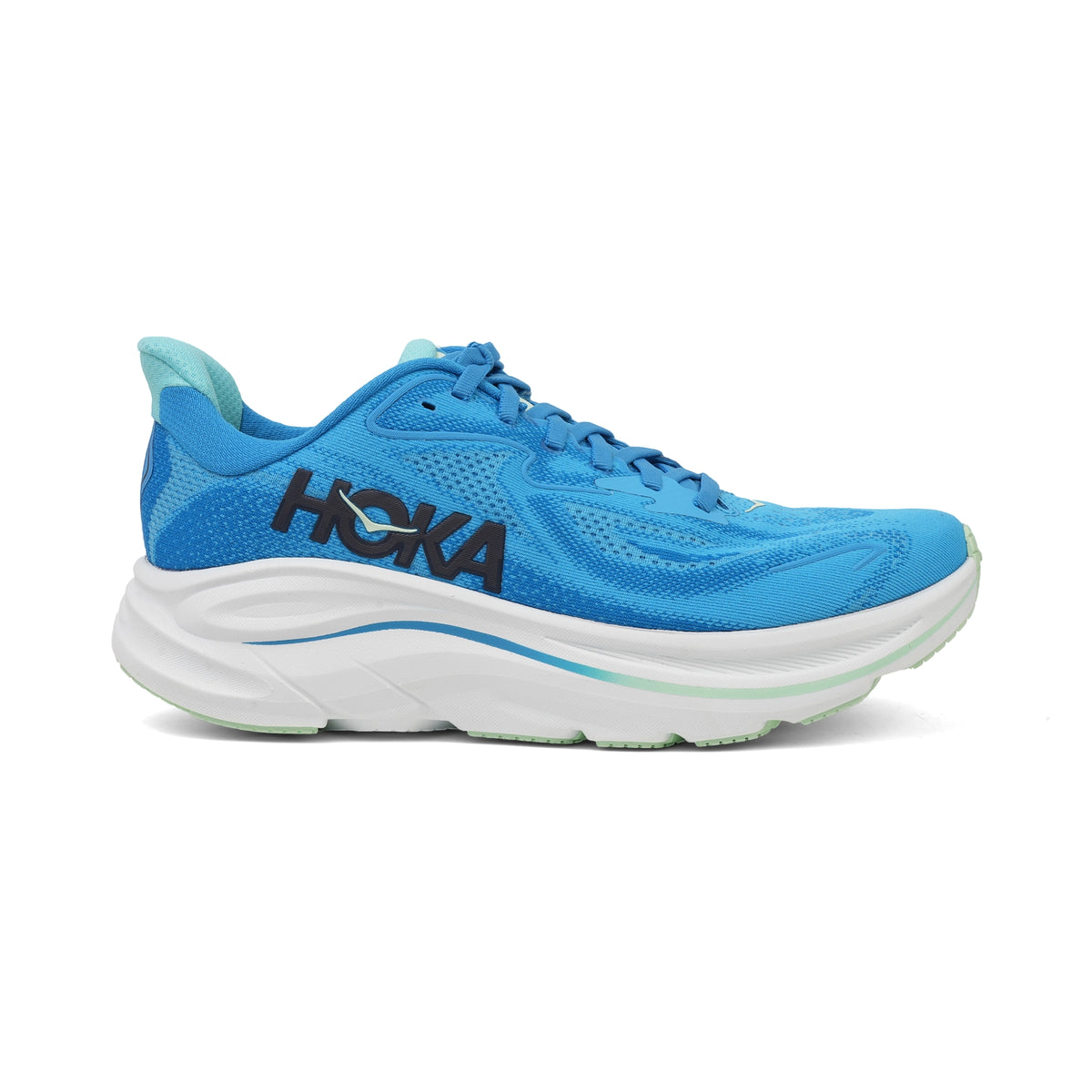 HOKA MEN'S RUNNING SHOES CLIFTON 9 HOKA BLUE/SKYWARD BLUE - Sole Therapy