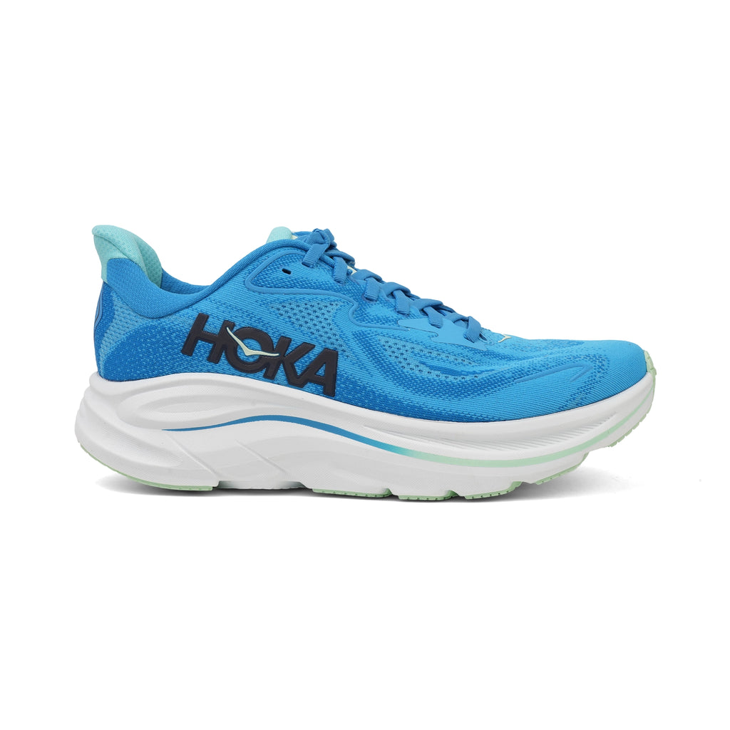 HOKA MEN'S RUNNING SHOES CLIFTON 9 HOKA BLUE/SKYWARD BLUE - Sole Therapy