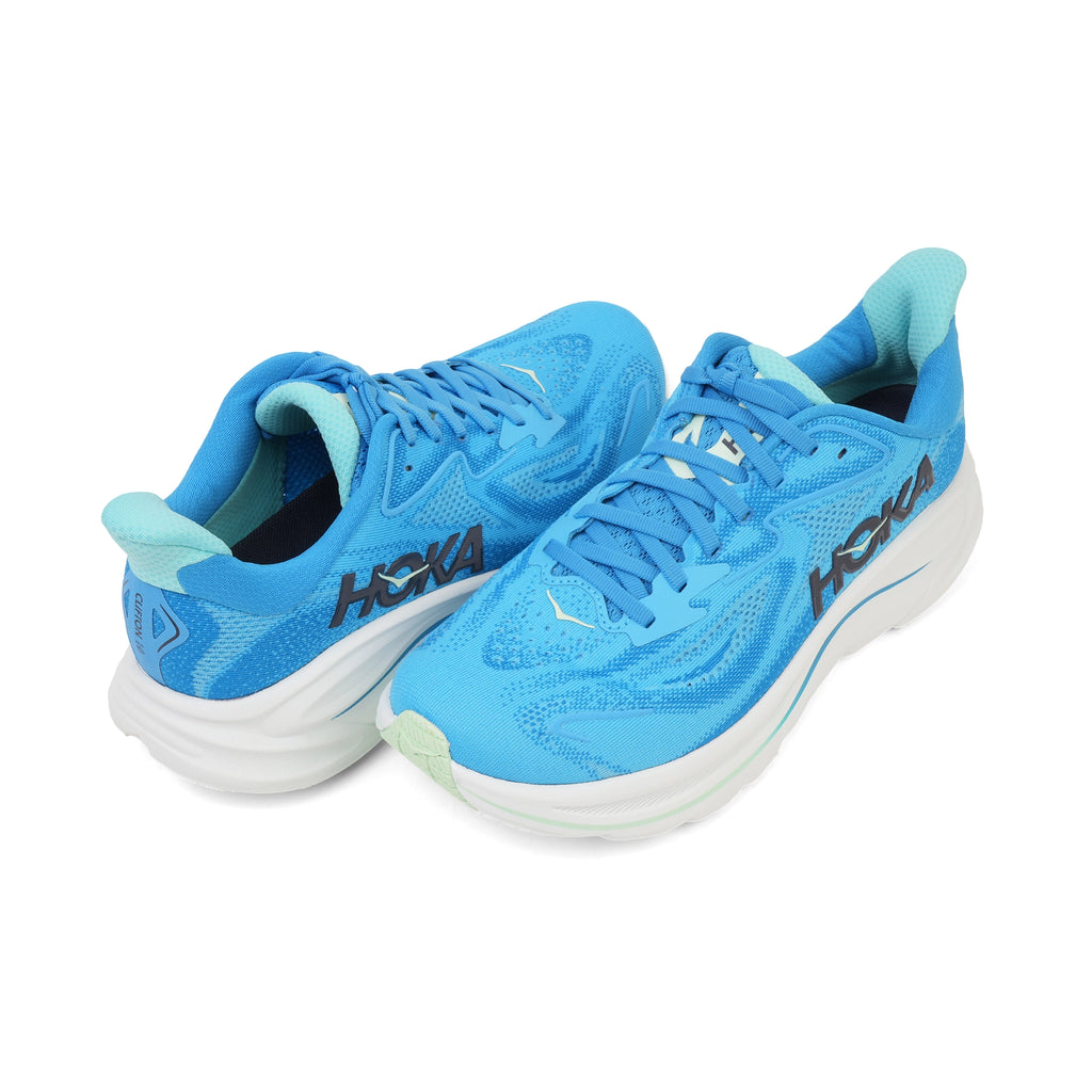 HOKA MEN'S RUNNING SHOES CLIFTON 9 HOKA BLUE/SKYWARD BLUE - Sole Therapy