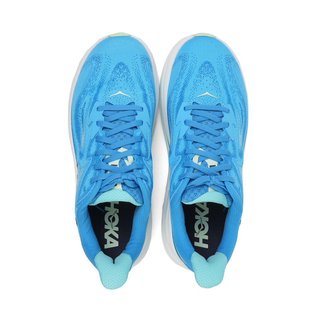 HOKA MEN'S RUNNING SHOES CLIFTON 9 HOKA BLUE/SKYWARD BLUE - Sole Therapy