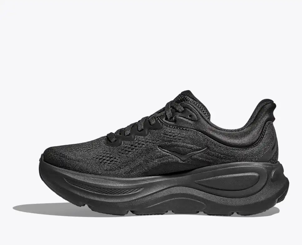 HOKA MENS BONDI 9 ROAD RUNNING BLACK / BLACK - Sole Therapy