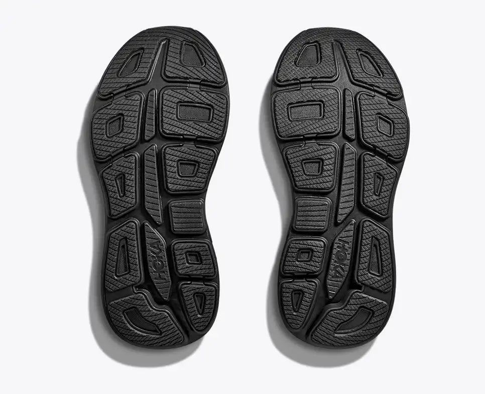 HOKA MENS BONDI 9 ROAD RUNNING BLACK / BLACK - Sole Therapy