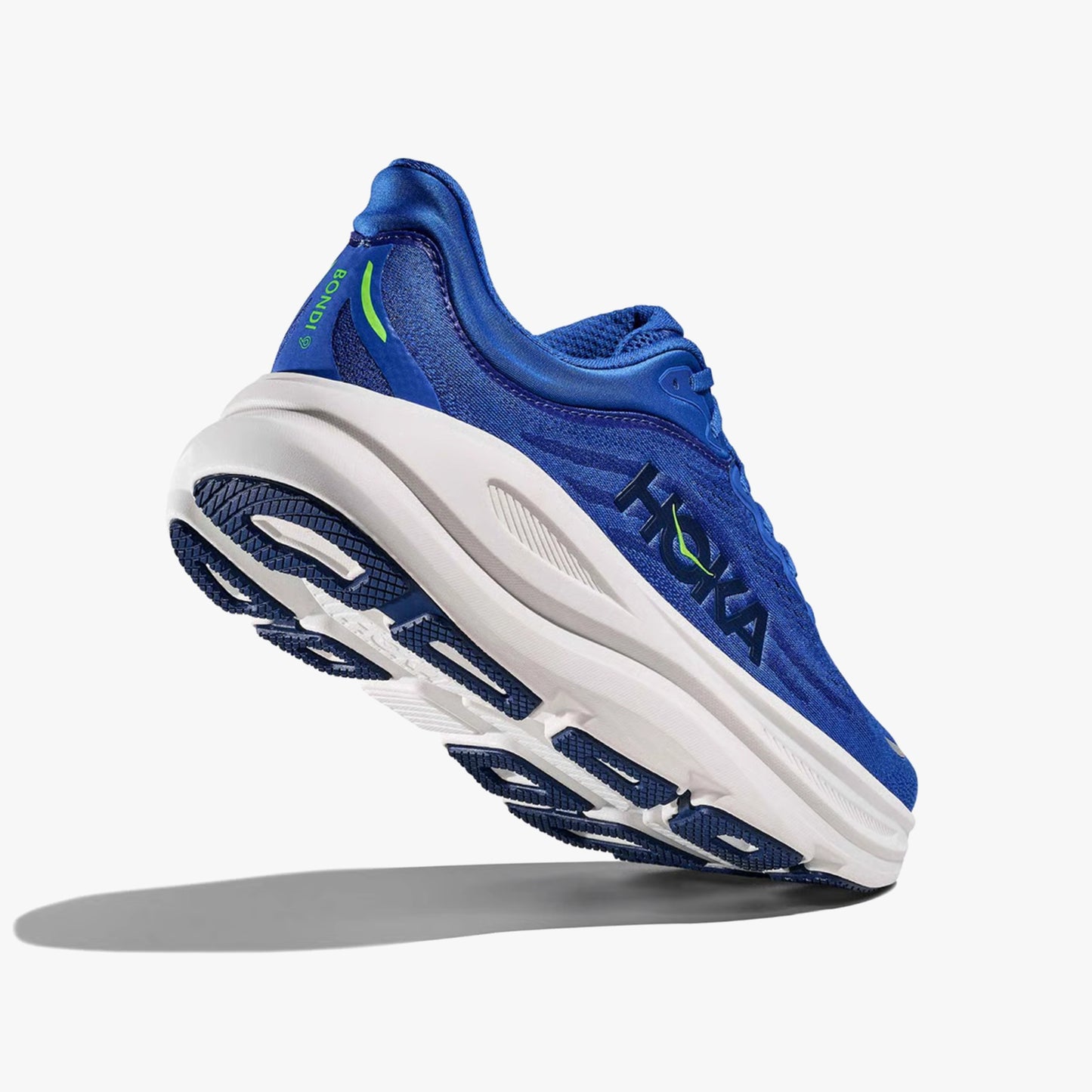 HOKA MENS BONDI 9 ROAD RUNNINGCOBALT BLUE / ULTRAMARINE - Sole Therapy