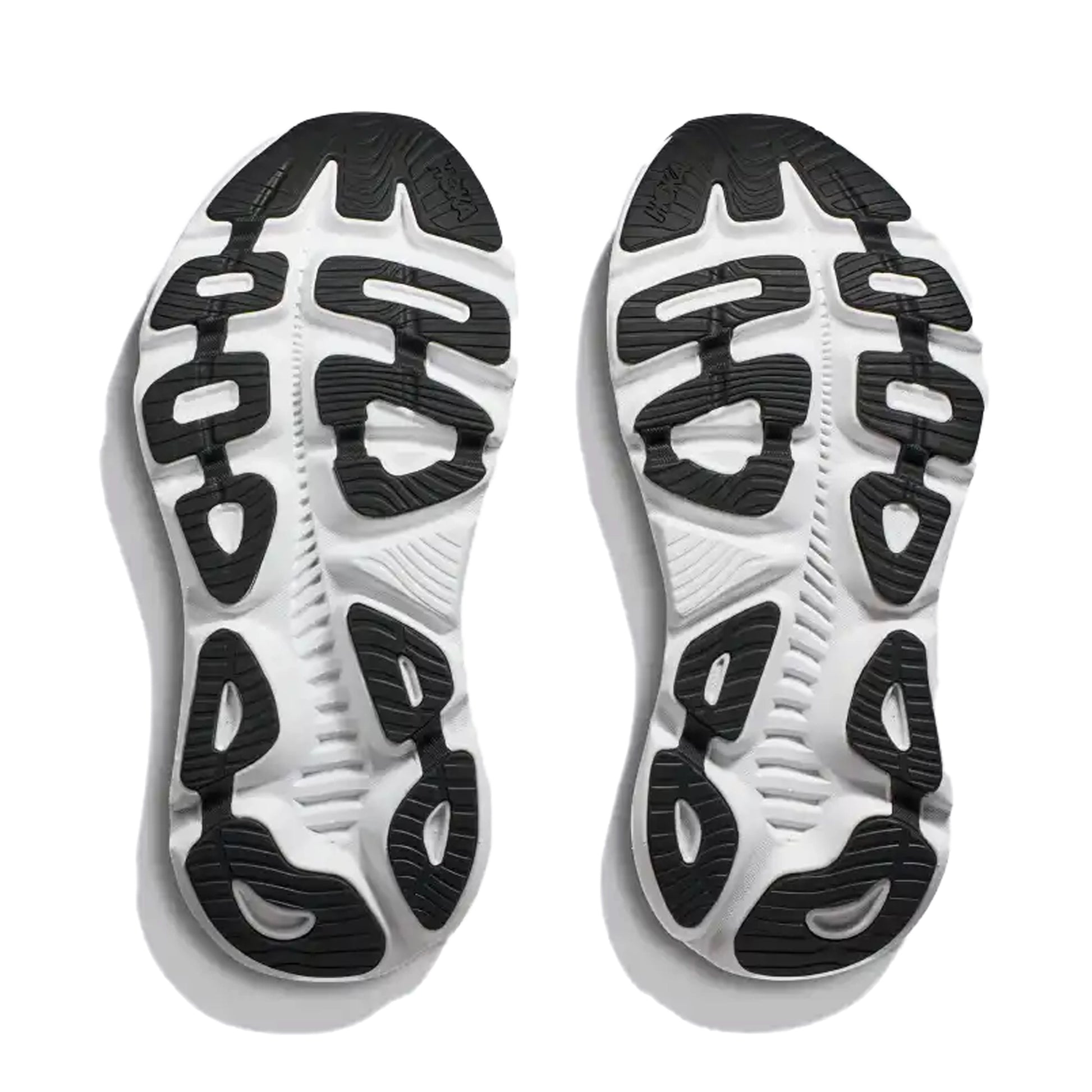 HOKA MENS RUNNING SHOES GAVIOTA 5 BLACK/WHITE - Sole Therapy