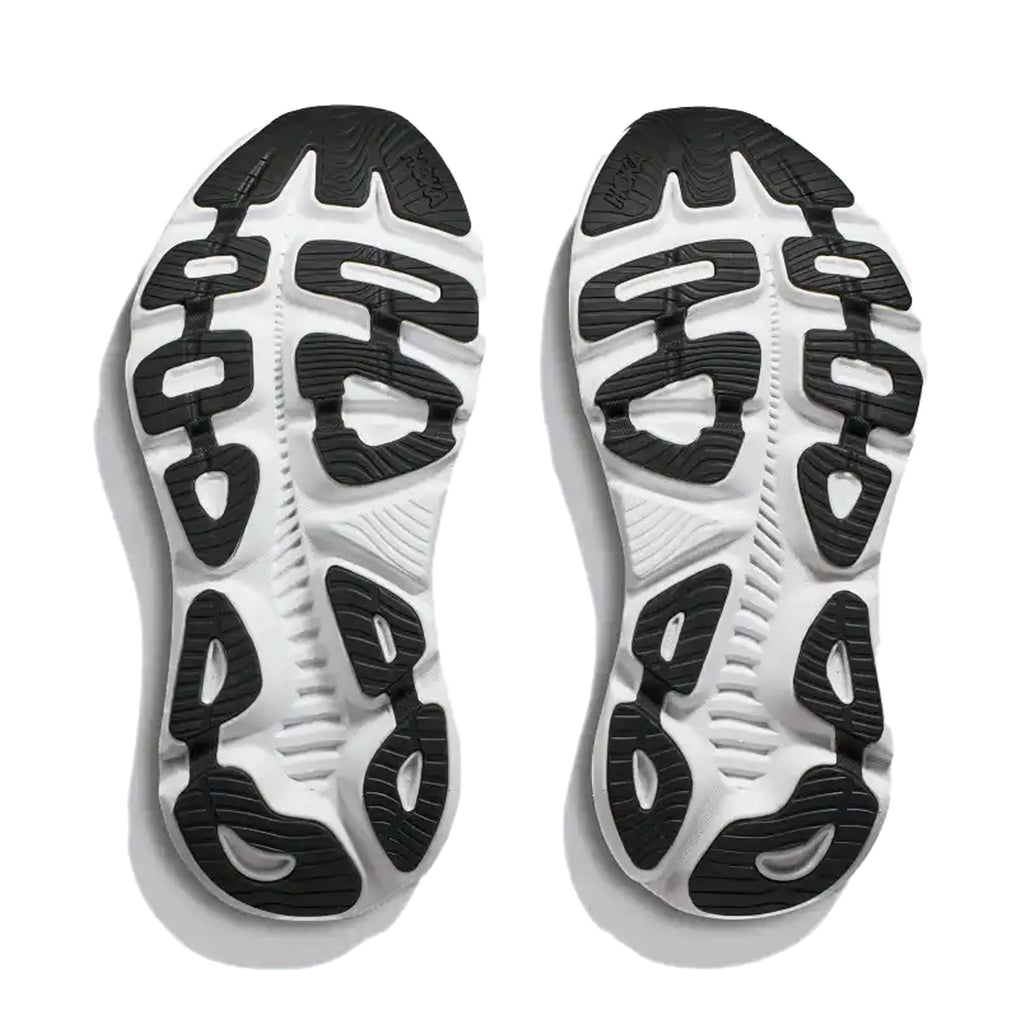 HOKA MENS RUNNING SHOES GAVIOTA 5 BLACK/WHITE - Sole Therapy