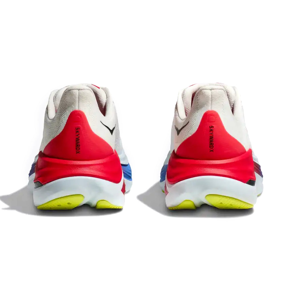 HOKA MENS RUNNING SHOES SKYWARDX BLANC DE BLANC / VIRTUAL BLUE - Sole Therapy