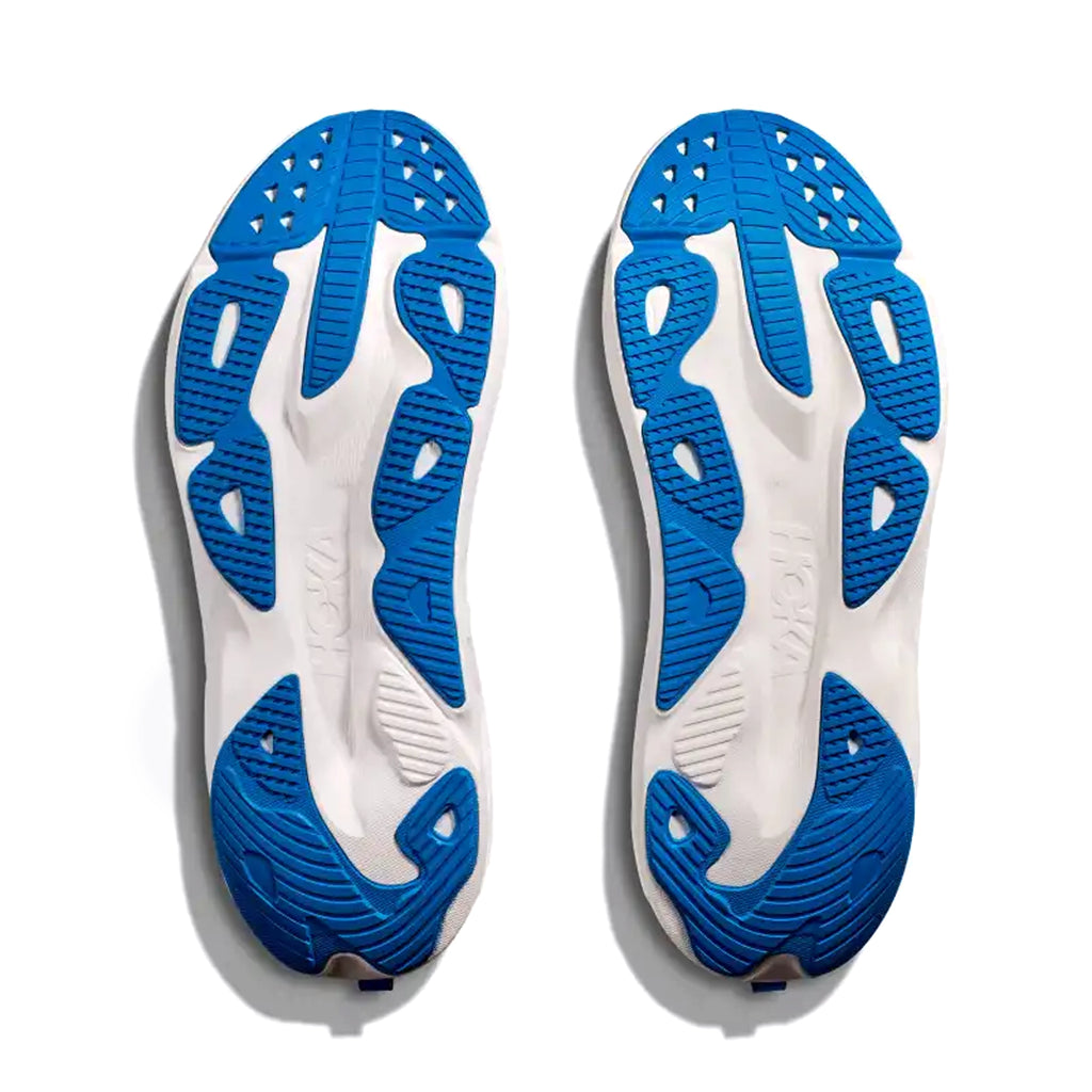 HOKA MENS RUNNING SHOES SKYWARDX COSMIC GREY/SILVER - Sole Therapy