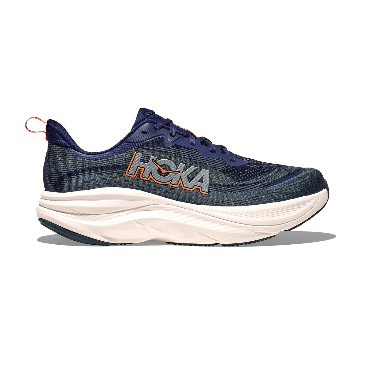 HOKA MENS SPORTS SHOES SKYFLOW MIDNIGHT BLUE / VARSITY NAVY - Sole Therapy