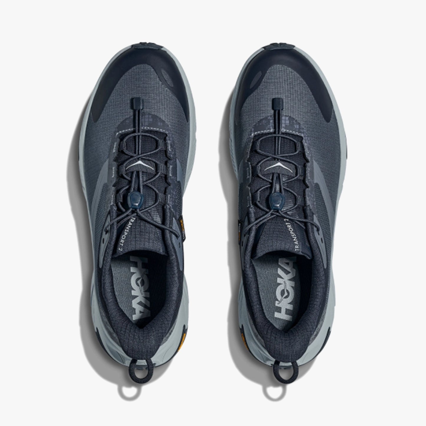 HOKA MENS TRANSPORT 2FADED NAVY / MINERAL BLUE - Sole Therapy