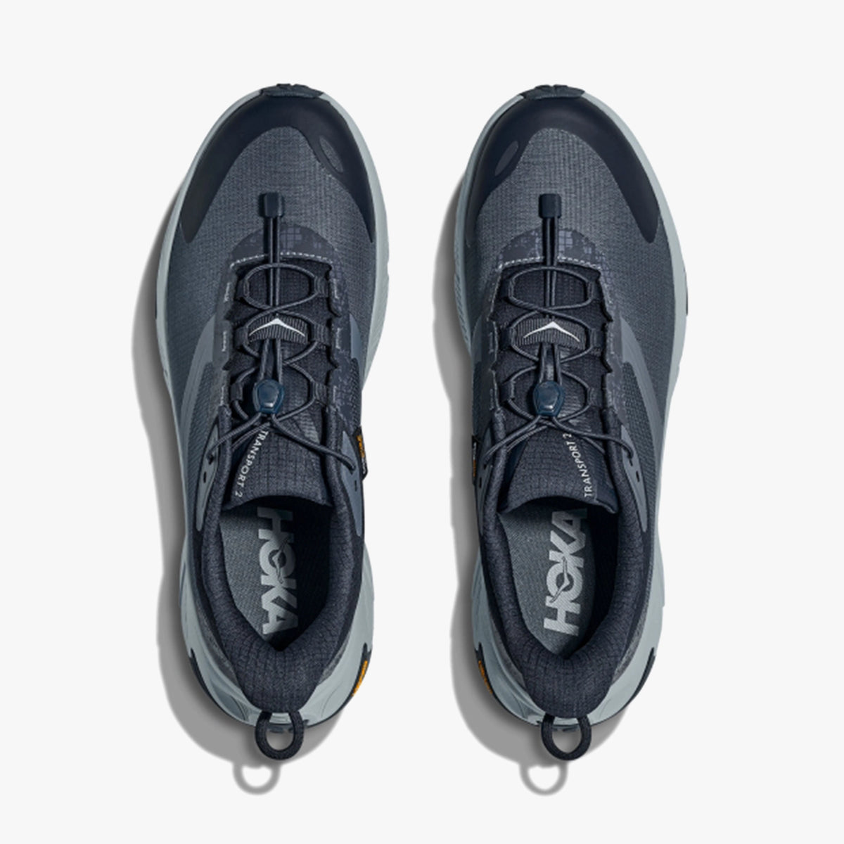 HOKA MENS TRANSPORT 2FADED NAVY / MINERAL BLUE - Sole Therapy