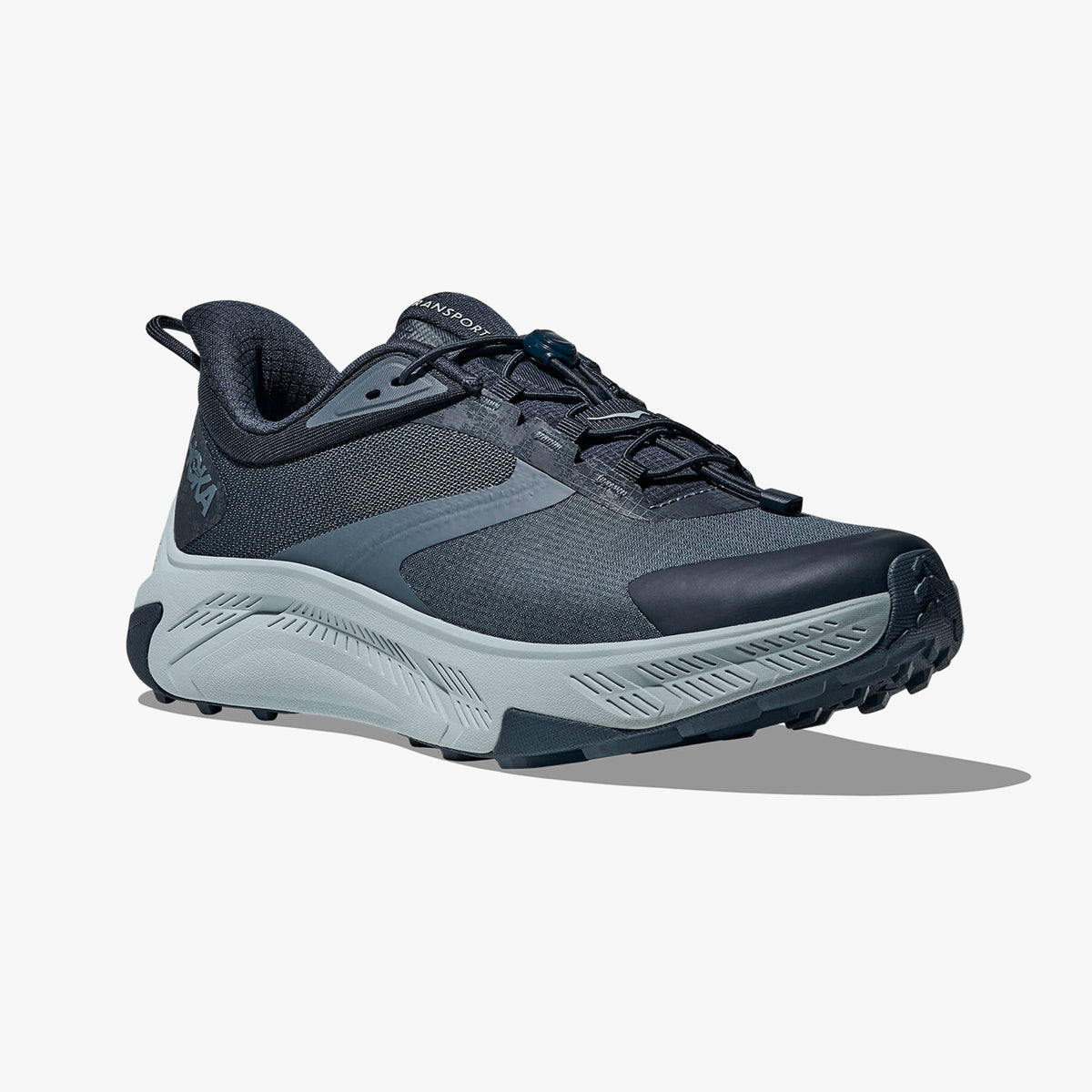 HOKA MENS TRANSPORT 2FADED NAVY / MINERAL BLUE - Sole Therapy