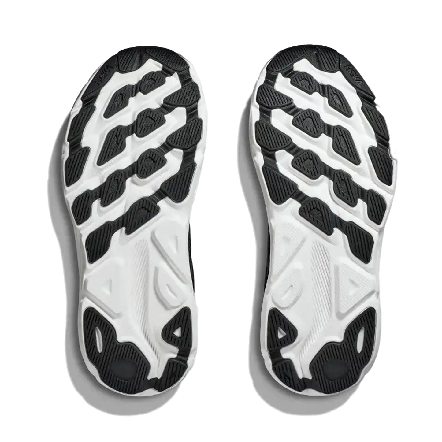 HOKA WOMEN'S RUNNING SHOES CLIFTON 9 BLACK/WHITE - Sole Therapy
