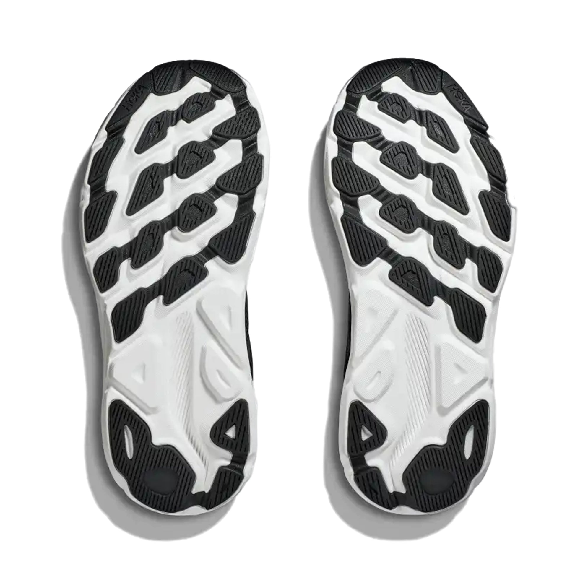 HOKA WOMEN'S RUNNING SHOES CLIFTON 9 BLACK/WHITE - Sole Therapy