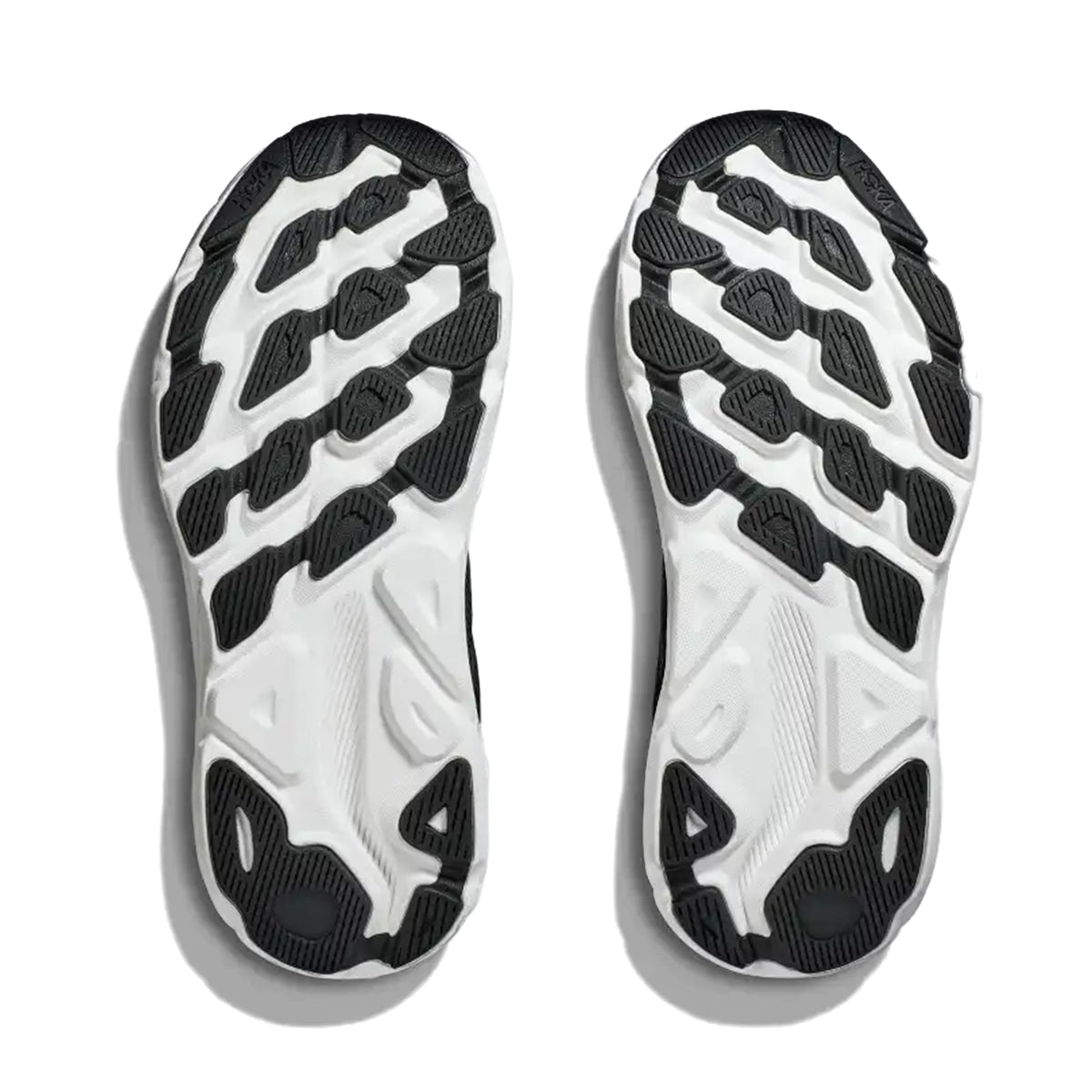 HOKA WOMEN'S RUNNING SHOES CLIFTON 9 BLACK/WHITE - Sole Therapy
