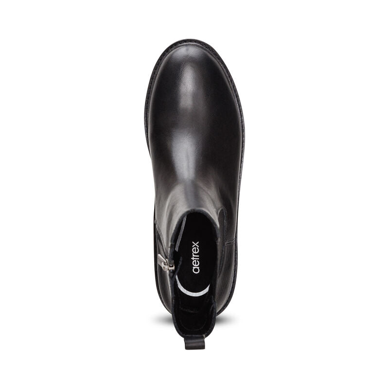 Hannah Women Arch Support Boots Black - Aetrex Middle East