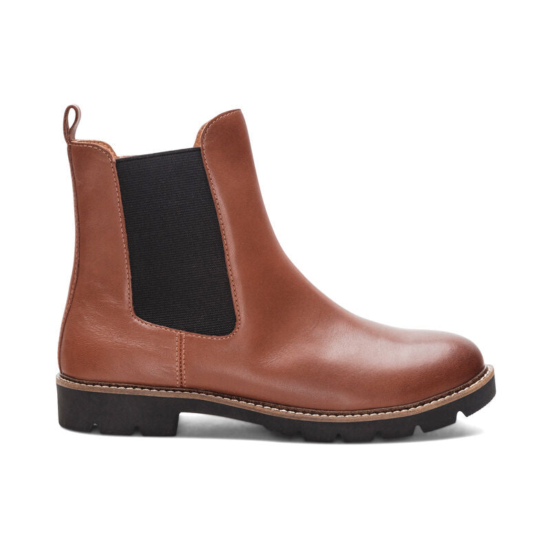 Hannah Women Arch Support Boots Cognac - Sole Therapy
