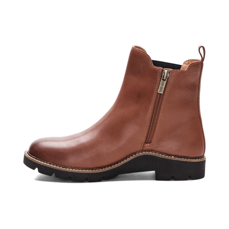 Hannah Women Arch Support Boots Cognac - Sole Therapy