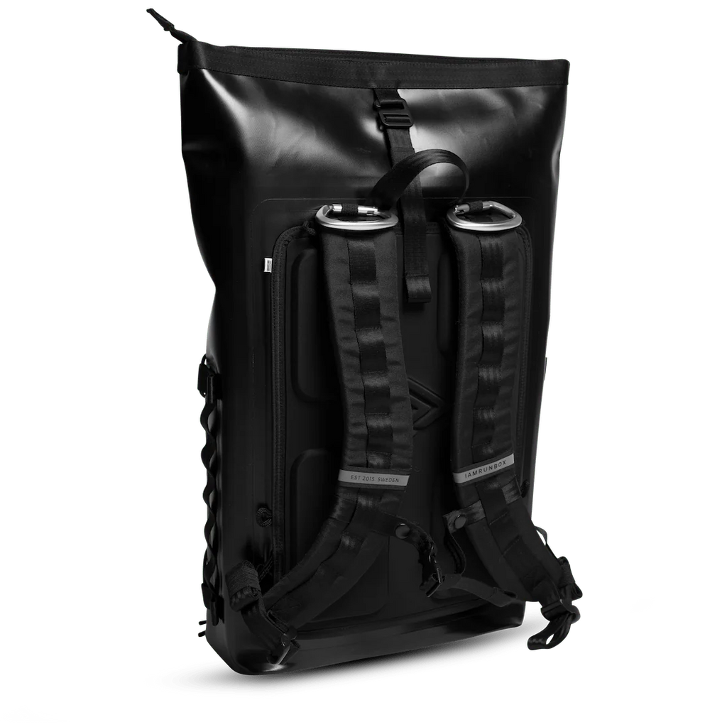 I AM RUNBOX PANNIER ROLLTOP - BLACK - Sole Therapy