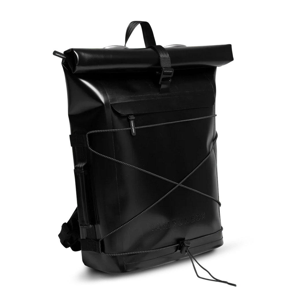 I AM RUNBOX PANNIER ROLLTOP - BLACK - Sole Therapy