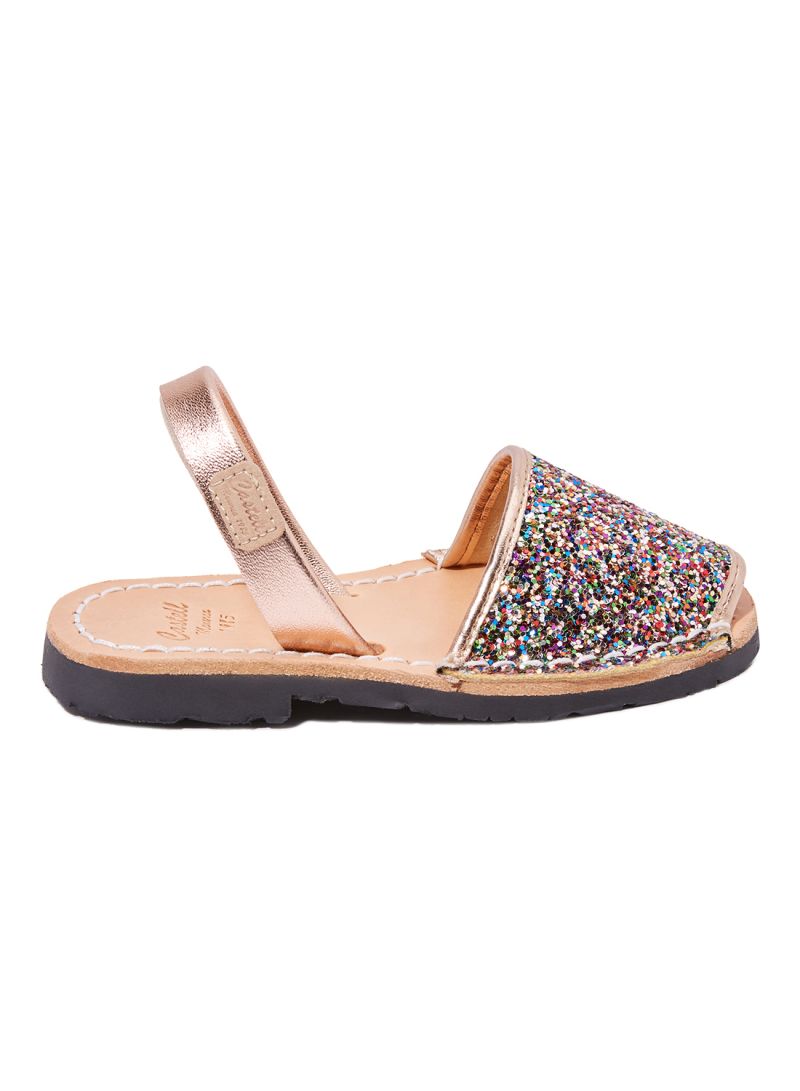 CASTELL IKER GLITTER KIDS SANDAL GLITTER MULTICOLOR