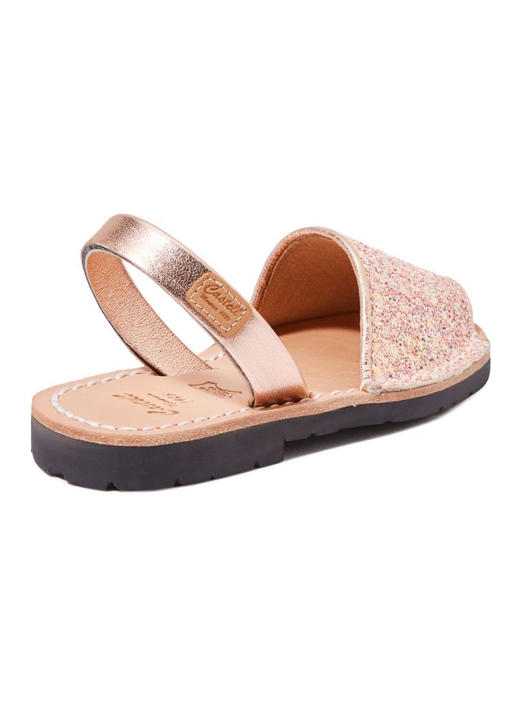 CASTELL IKER  GLITTER KIDS SANDAL GLITTER/PINK