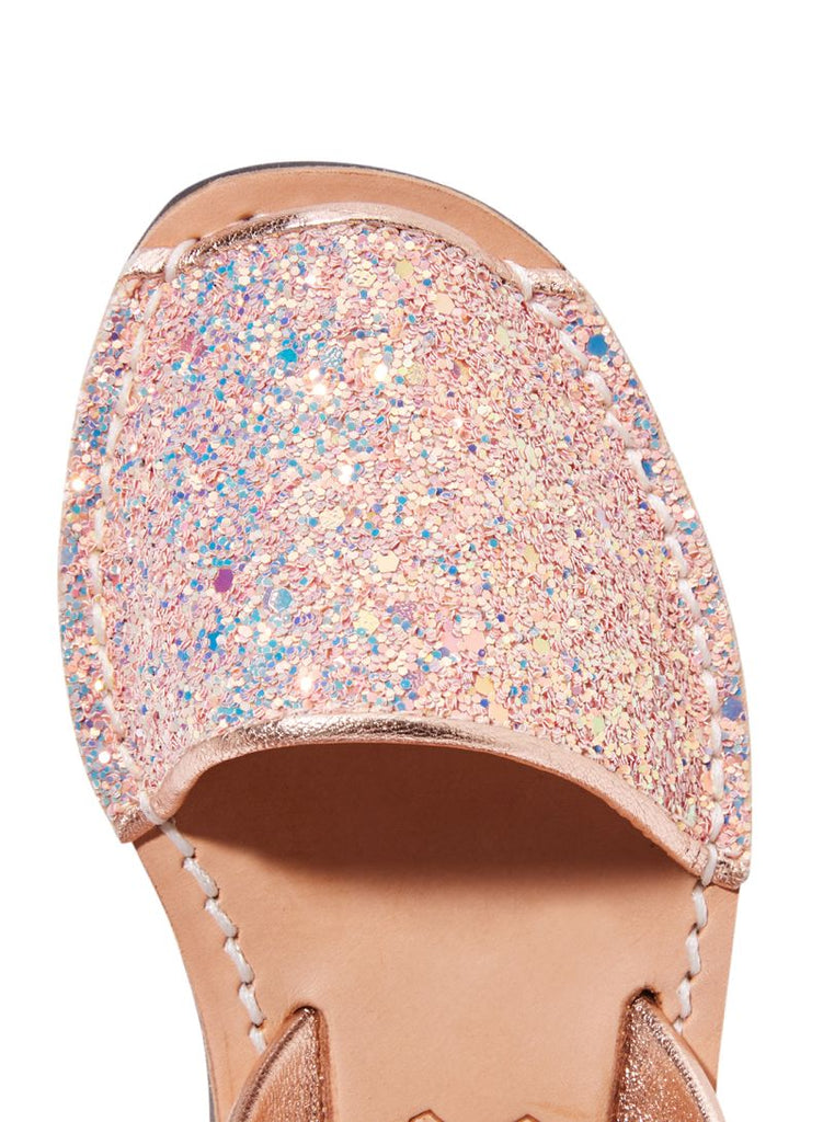 CASTELL IKER  GLITTER KIDS SANDAL GLITTER/PINK
