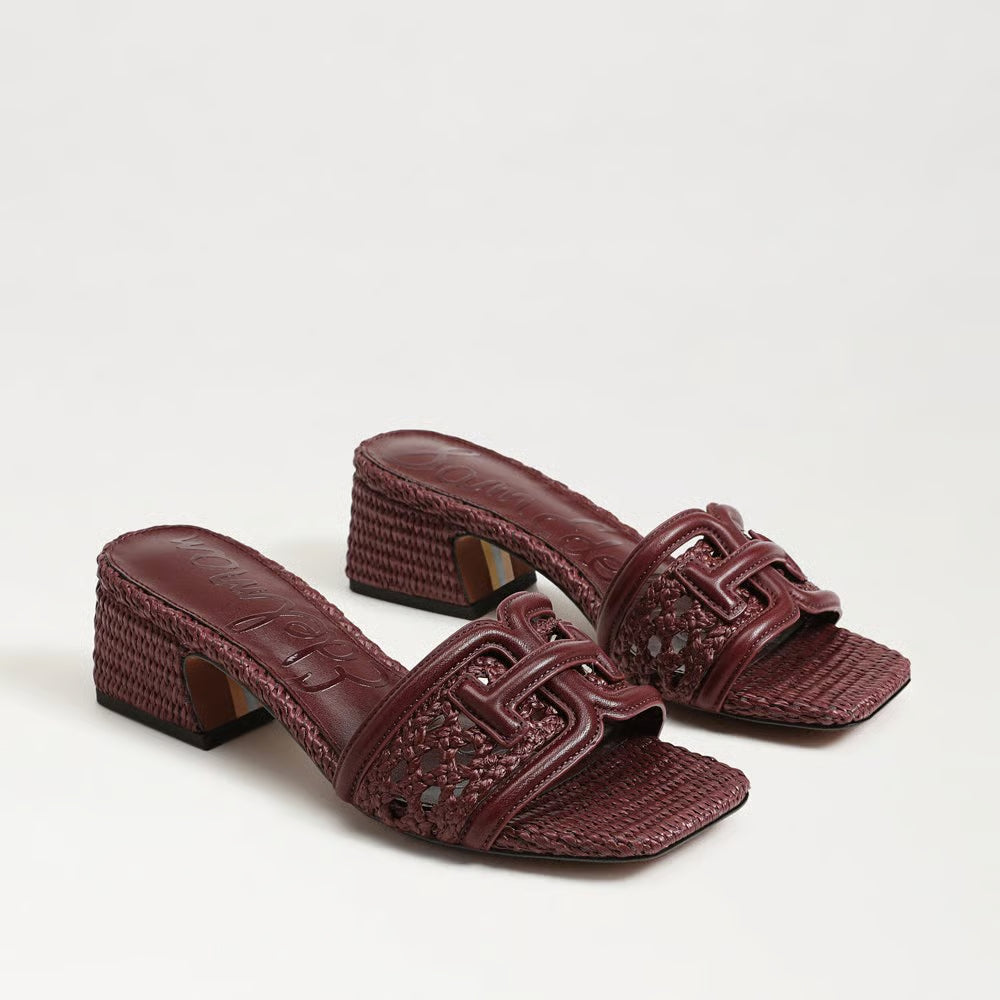 SAM EDELMEN WAYLON WEAVE MAROON