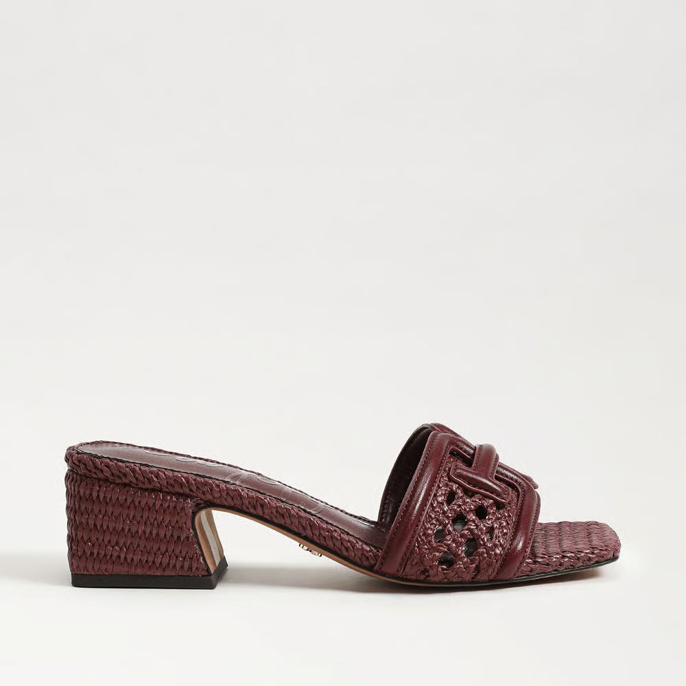 SAM EDELMEN WAYLON WEAVE MAROON