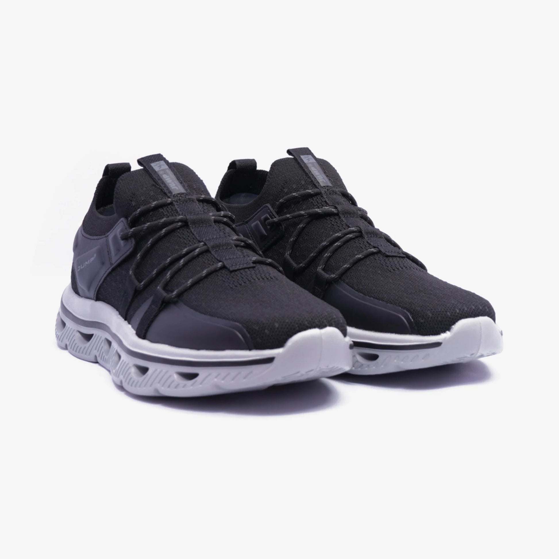 JUMP Breathable Mesh Sneaker Womens Black - Grey - Sole Therapy