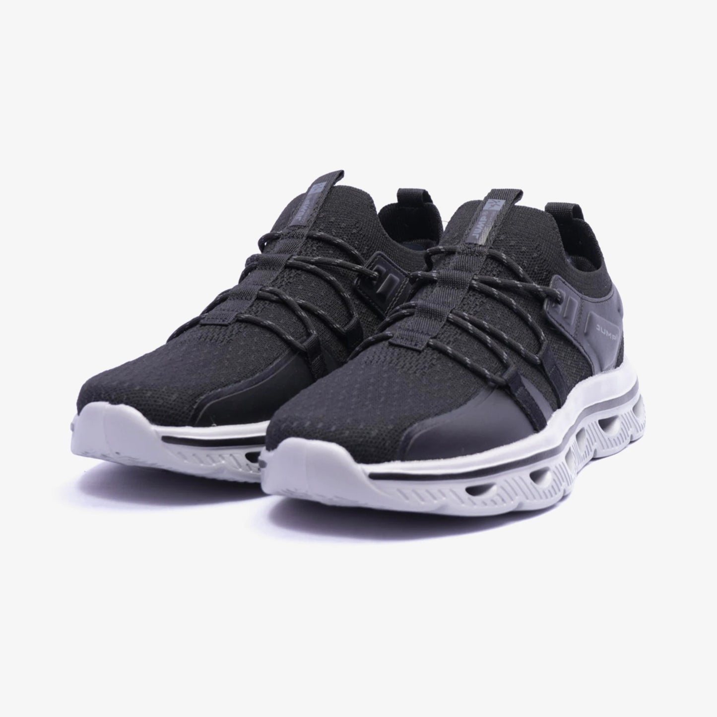 JUMP Breathable Mesh Sneaker Womens Black - Grey - Sole Therapy