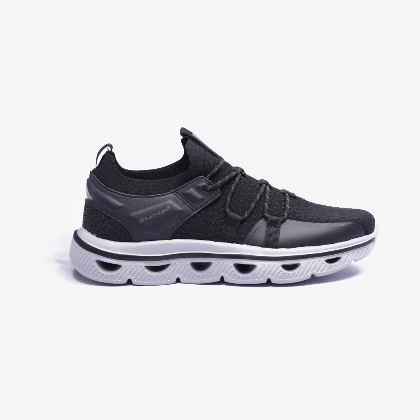 JUMP Breathable Mesh Sneaker Womens Black - Grey - Sole Therapy