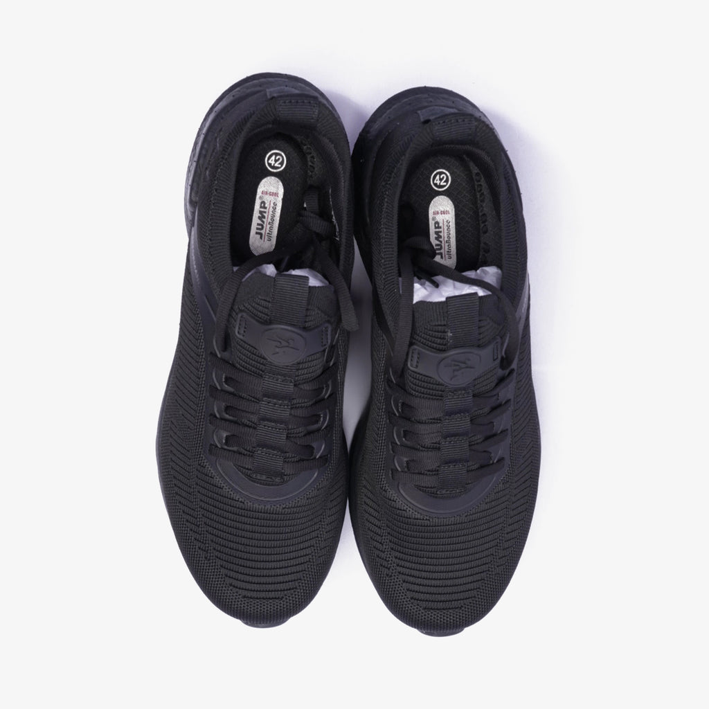 JUMP Sleek Running Shoes Black - Sole Therapy