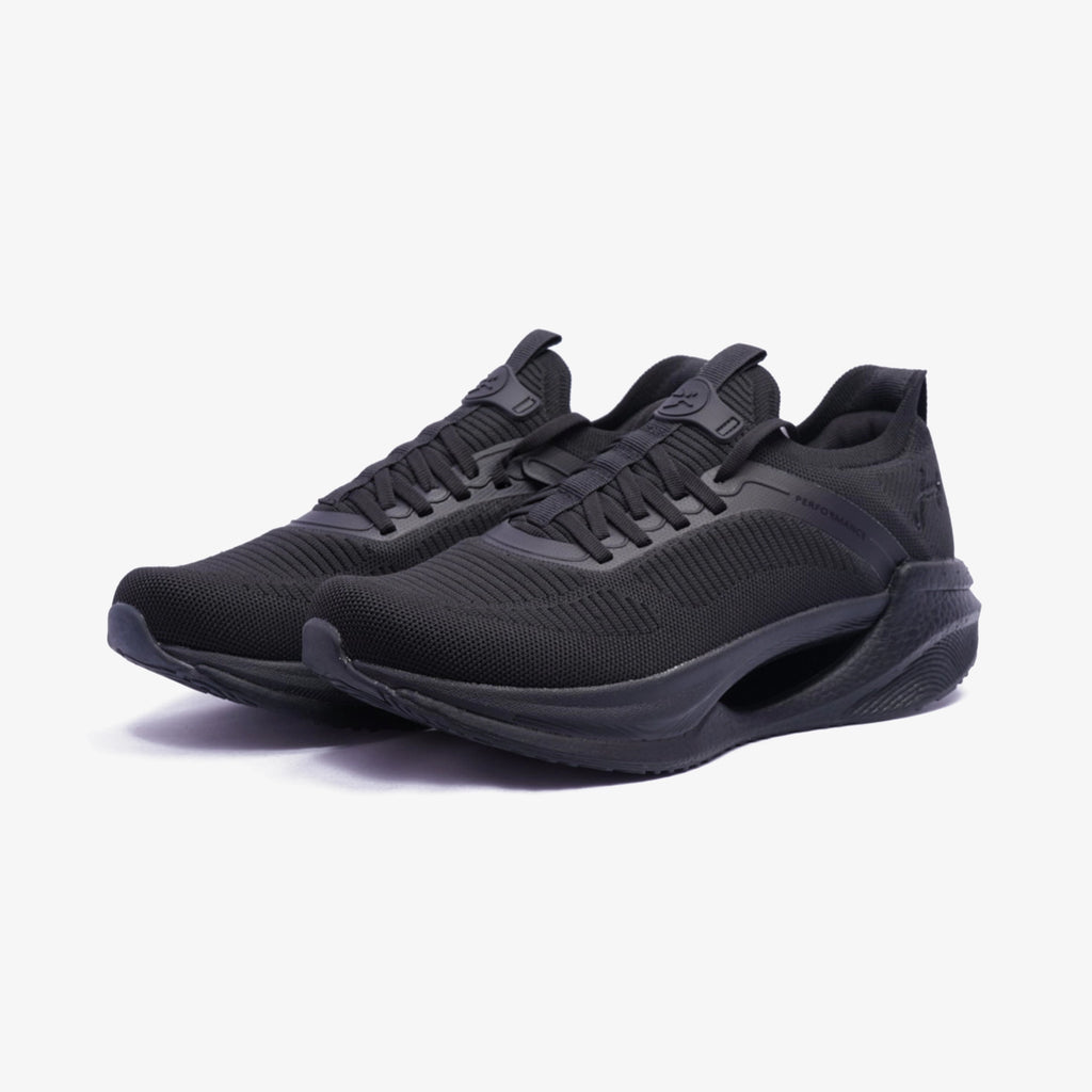 JUMP Sleek Running Shoes Black - Sole Therapy