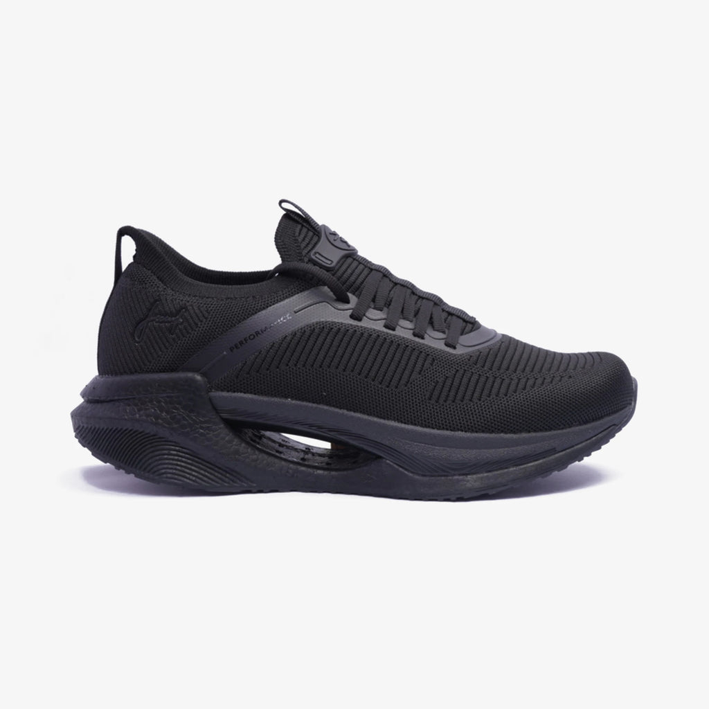 JUMP Sleek Running Shoes Black - Sole Therapy