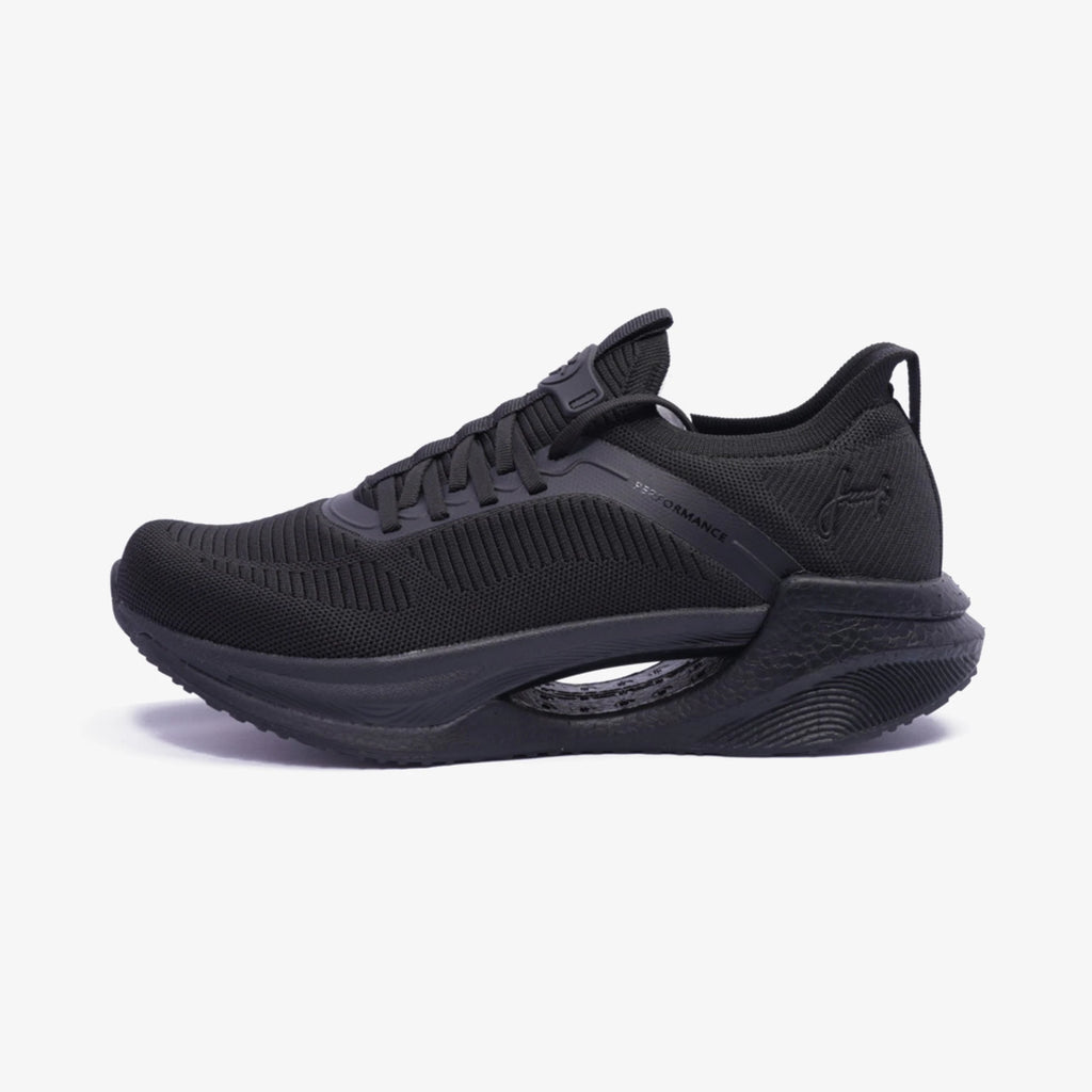 JUMP Sleek Running Shoes Black - Sole Therapy
