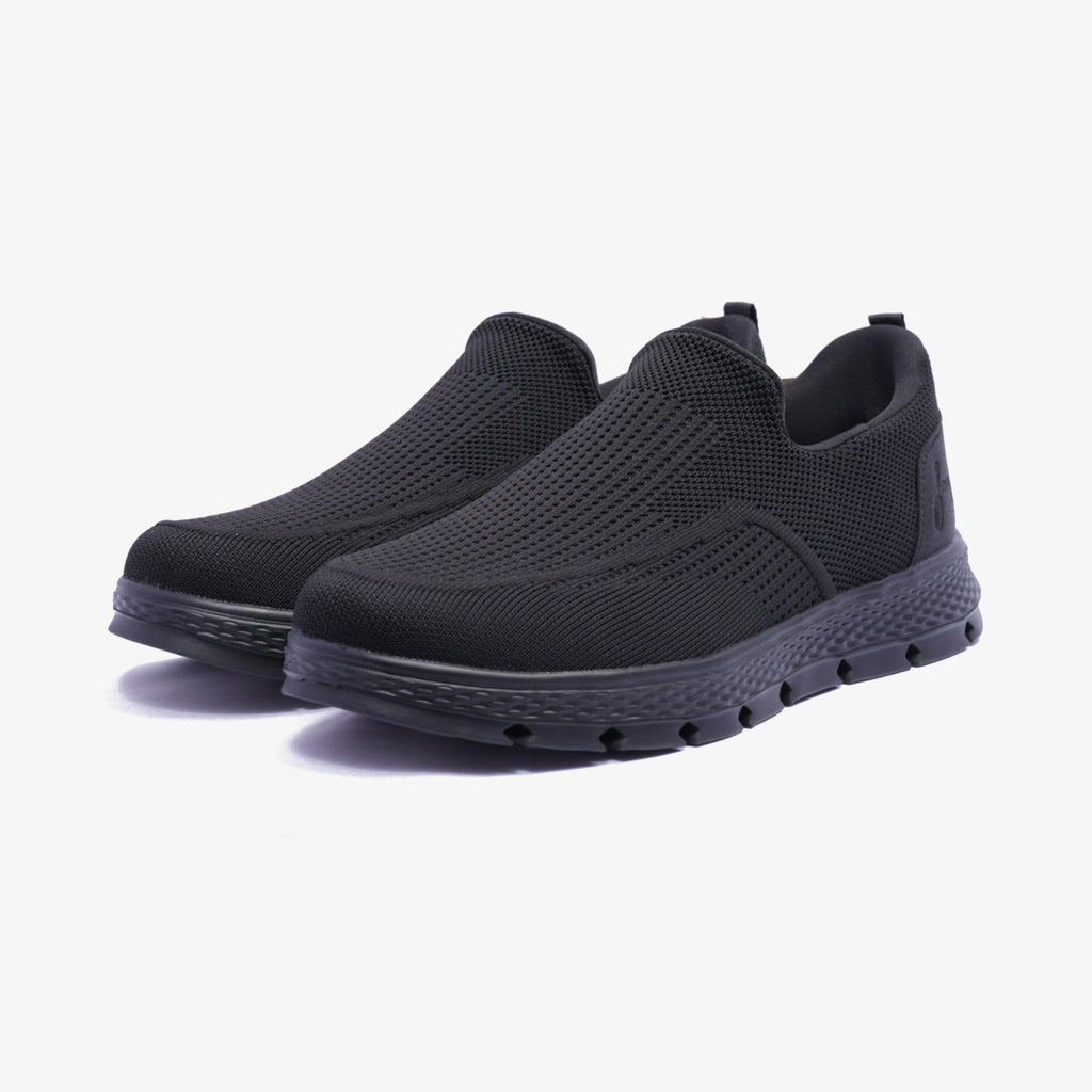 JUMP Ultra Bounce Men's Walking Shoes Black - Sole Therapy
